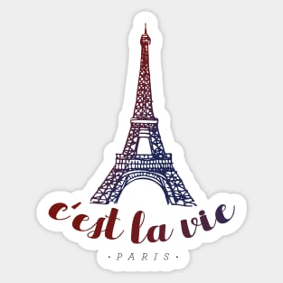 Lovely Paris | Gradient T-shirt Sticker